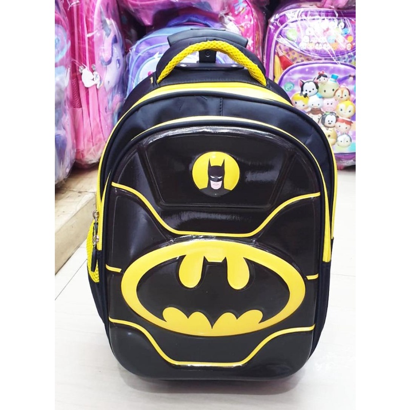 Paket Tas Roda Tas Troli Anak Cewek Paud-Tk | Tas Roda Anak Perempuan 12 Inch | Tas Koper Anak Laki-