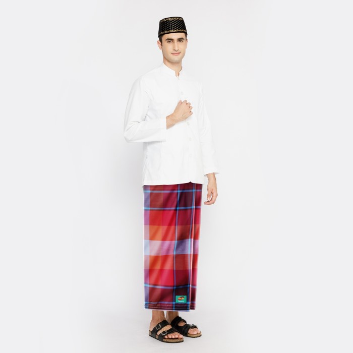 Sarung ATLAS Favorit Simalungun Orange 01