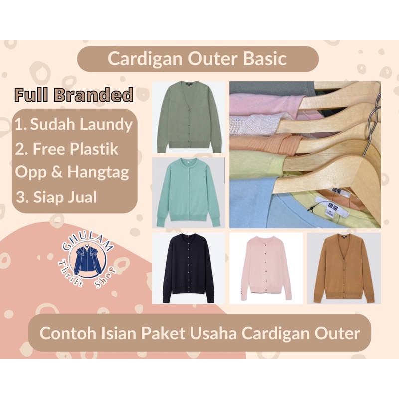 Paket Usaha Full Uniqlo dan GU 10 pcs