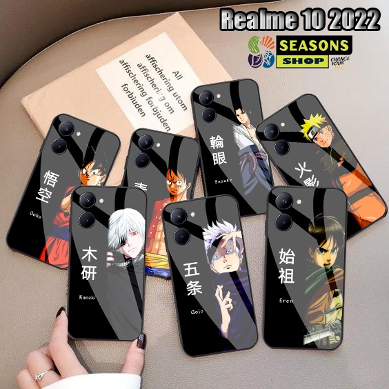 [Realme 10] Softcase Kaca Realme 10 - Softcase Glass Glitter Realme 10 -  Softcase Realme 10  - Casi