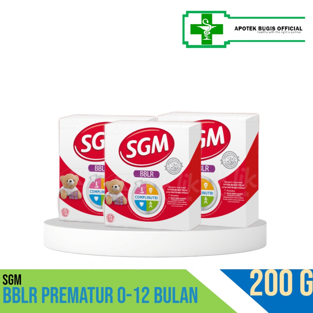 SGM BBLR Berat 200gram Susu Formula Bayi Prematur Berat Lahir Rendah