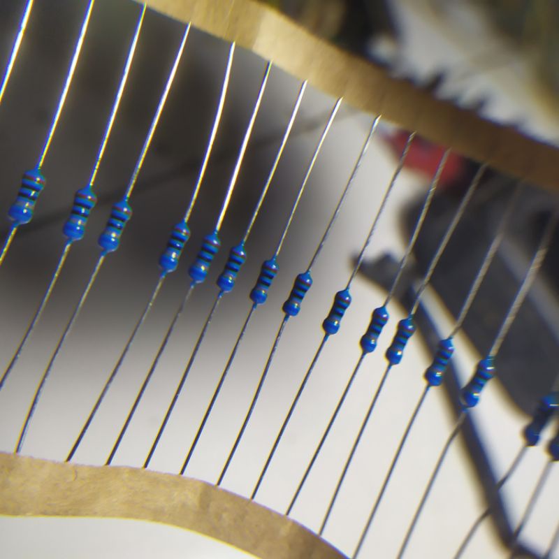 resistor 680ohm 680 metal film Taiwan 1/4w