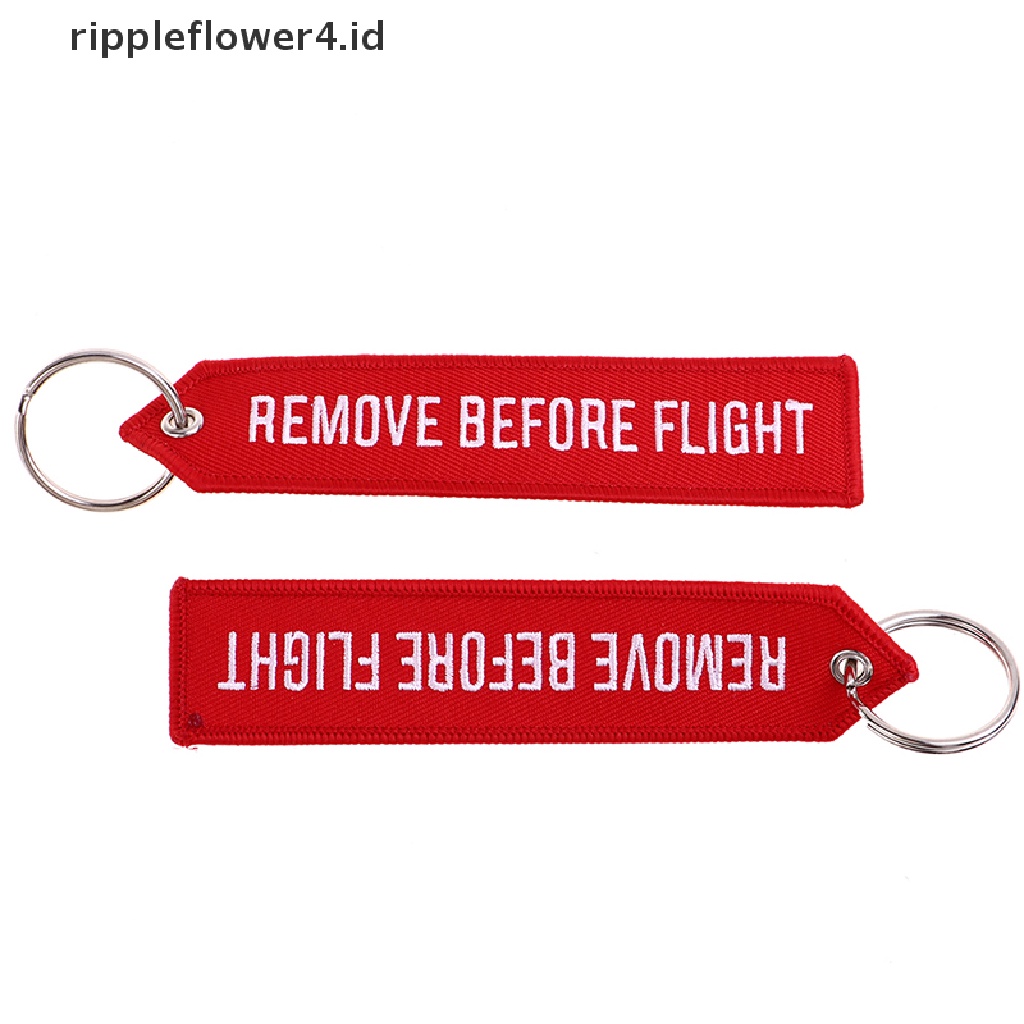 {rippleflower4.id} Lepas Sebelum Terbang Lanyards Tali Gantungan Kunci Untuk Card Badge Gym Key Chain~