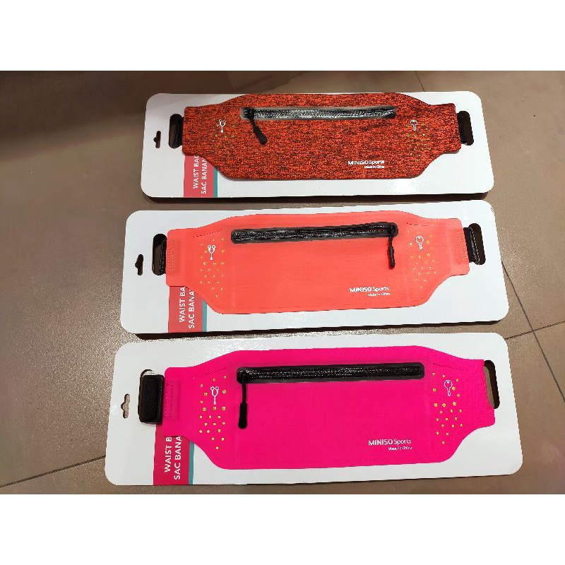 waist bag sport miniso