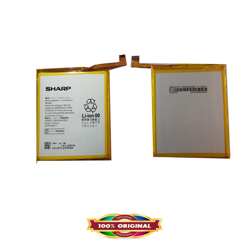 Original Battery for Sharp Aquos Sense 4 Plus - Sense4 Plus - 4000 mAh - Garansi 1 Bulan