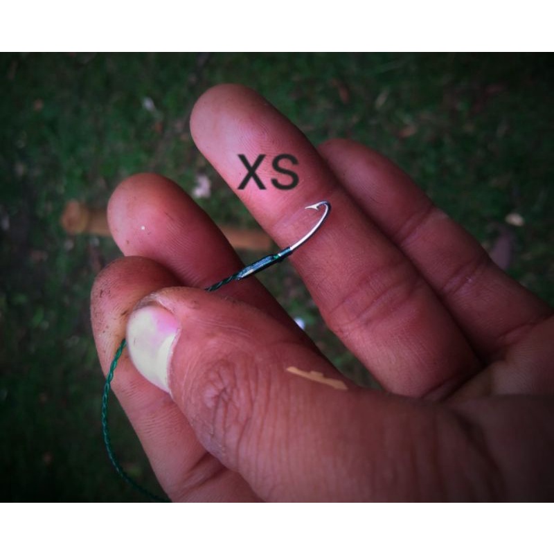 kail urek belut sawah size xs kail urek belut siap pakai