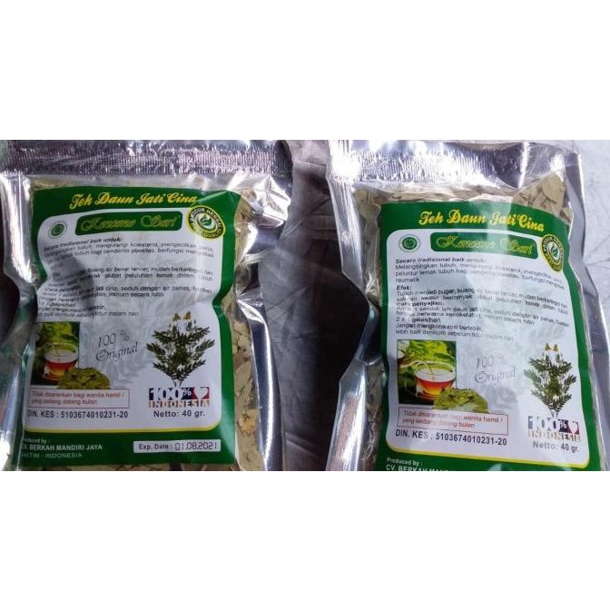 

[BISA COD] teh daun jati cina, pelangsing alami , jati cina ,herbal