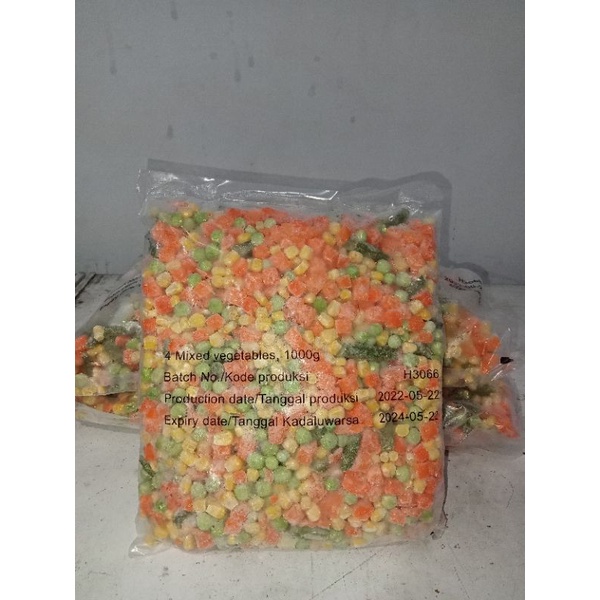 

4 MIX VEGETABLE 1KG & 500GR