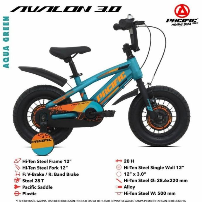 Sepeda Anak Bmx Pacific Avalon 3.0 16 Inch Sepeda Anak Laki-Laki #Original