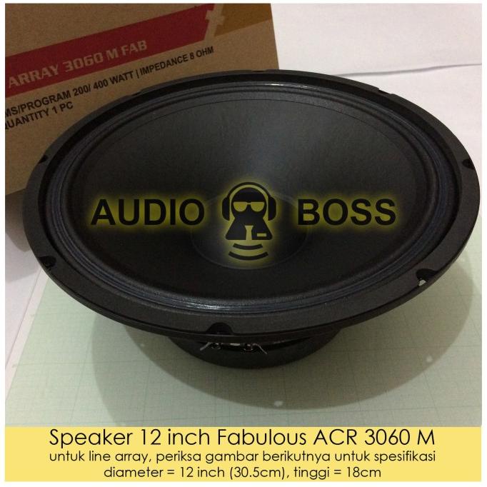 Speaker Acr 12" Fabulous 3060 Acr 12 Inch Fabulous / 12" Fabulus 3060 Star Seller