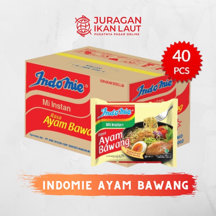 

Indomie Mi Instan Ayam Bawang 1 Dus - Isi 40 Pcs