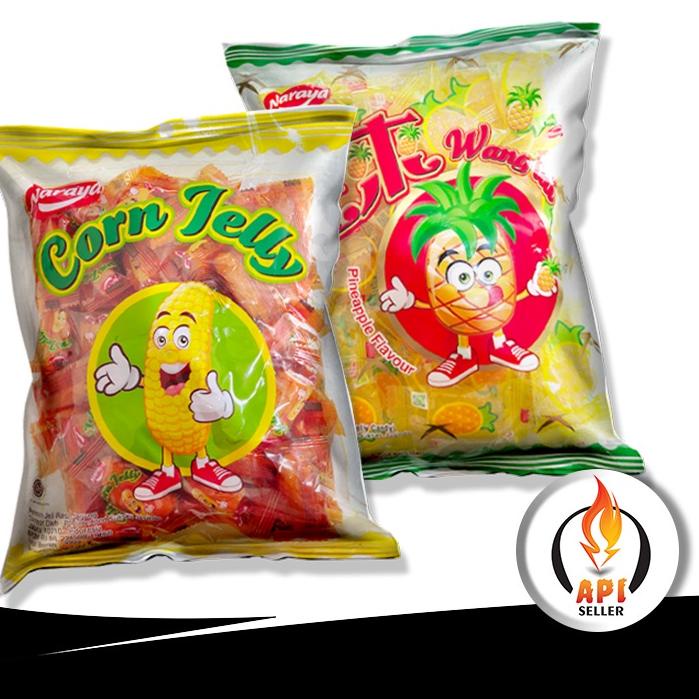 

Ready Banyak NARAYA FRUIT SHAPE JELLY 400g 0GF#