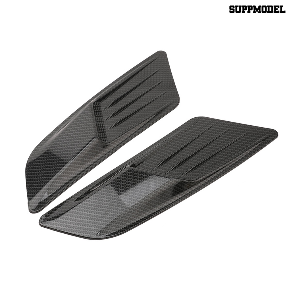 [Dekorasi] 1pasang LKT034 Air Outlet Trim Anti-slip Tahan Suhu Tinggi ABS Tahan Aus Ventilasi Trim Untuk Mobil