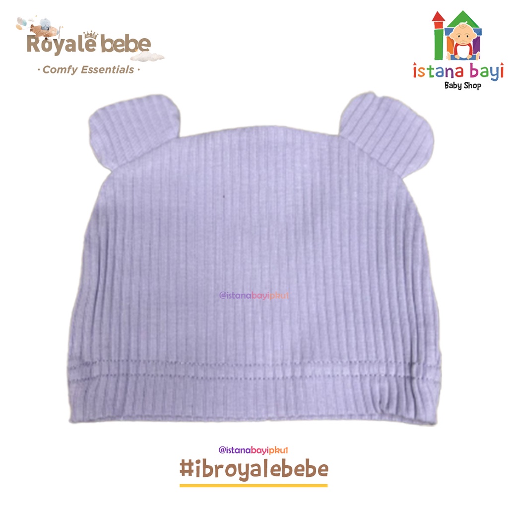 Royale Bebe Baby Beanie Hat / Topi Bayi