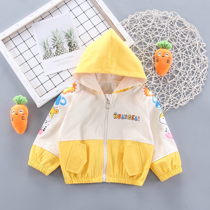 JW2 NEW Jaket bayi dan anak motif Huangzai 2 warna