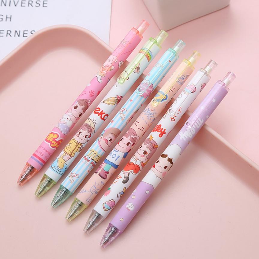 

(I-N4N)(❤) MURMURE.ID | PULPEN MEKANIK KARAKTER MILKY PEN CUTE PENA LUCU KARTUN TINTA GEL BLACK 0.5MM PN082 terviral