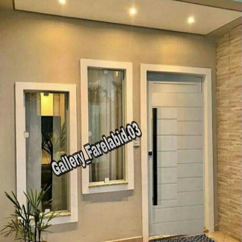 80 Cm Handle Pintu Rumah Stainless Steel Kotak Hitam Gagang Pintu 60 Cm Pegangan Pintu Kupu Tarung 45 Cm Tarikan Pintu Rumah Minimalis