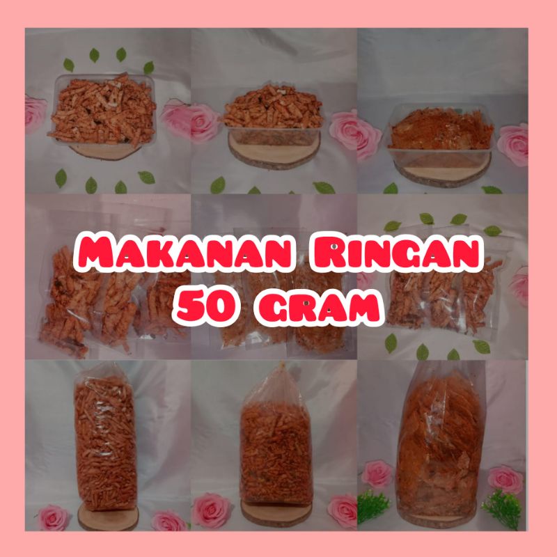 

Makanan Ringan Kering 50 gram