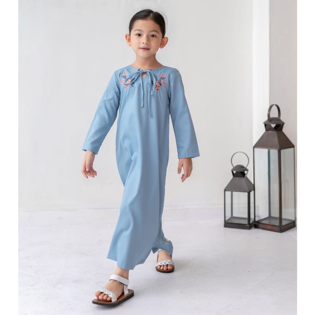 FenishaStore CHERIKA Maxi Dress anak Perempuan usia 1-6 Tahun