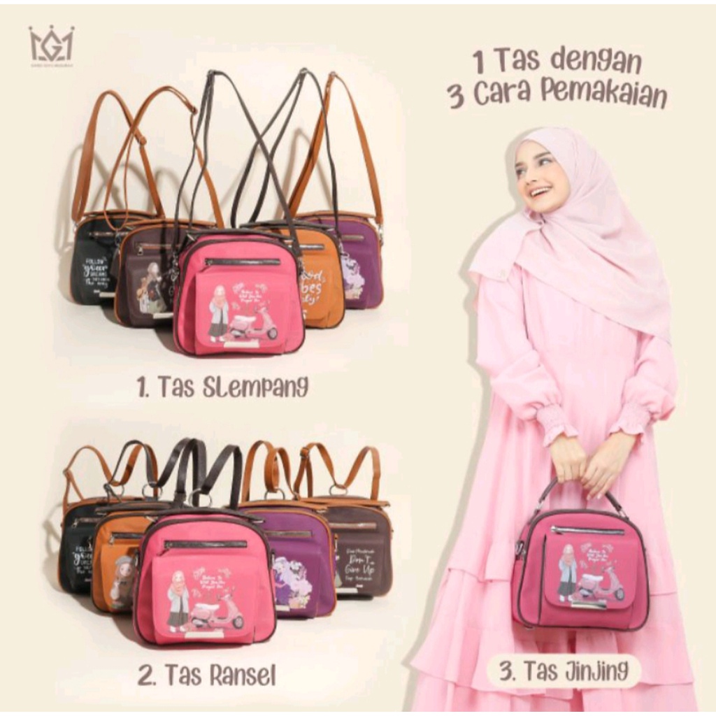 TAS WANITA CELENA BAG UNYU MUSLIMAH