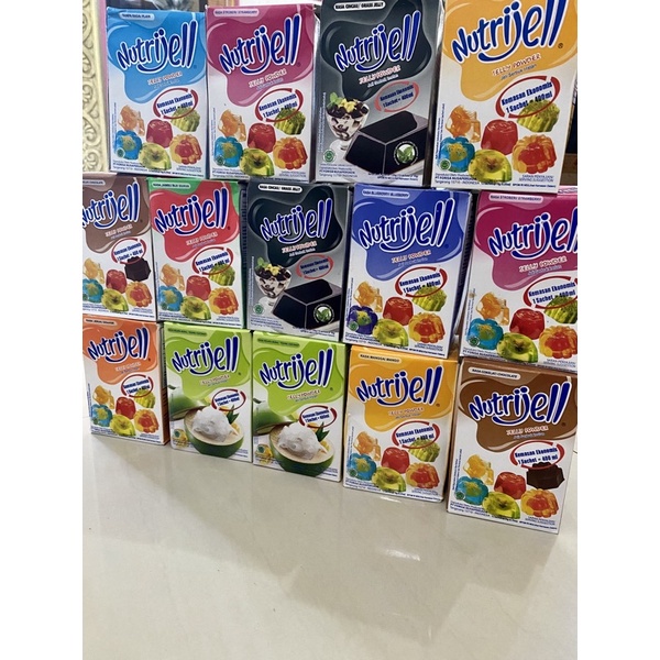 

Nutrijell Ekonomi Puding Jelly Sachet Instan Kemasan Kecil Aneka Rasa 10 gr