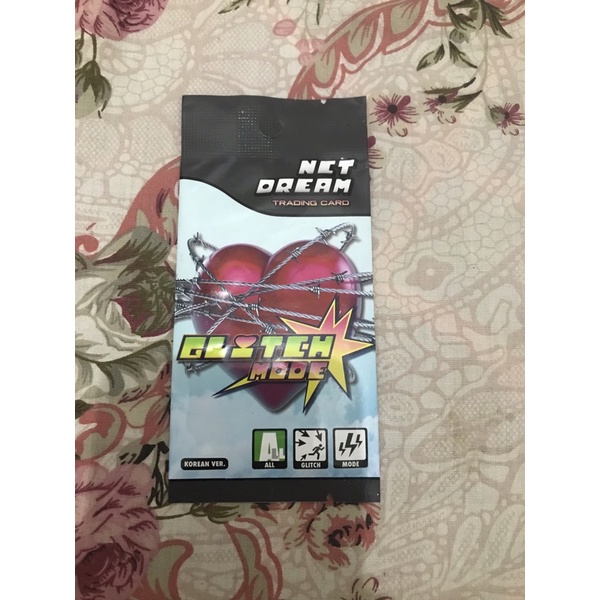 BOOKED Trading Card Glitch Mode glimo Sealed TC NCT DREAM