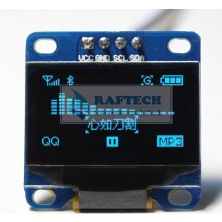 (NEW) OLED LCD Display 0.96&quot; I2C / IIC 128x64 - Blue 12864