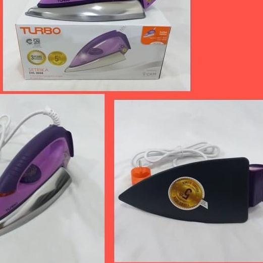 Terbaru | KG4|Setrika Seterika Strika TURBO EHL 3038 Smart Lamp+Fuse By PHILIPS