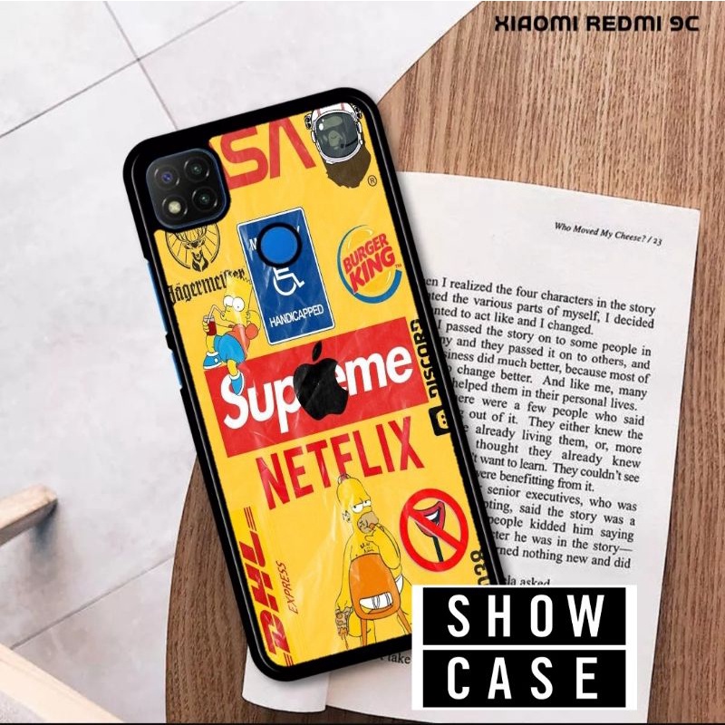 SHOWCASE CASE XIAOMI REDMI 9C/ REDMI 10C DESIGN AESTHETIC LOGO SERIES