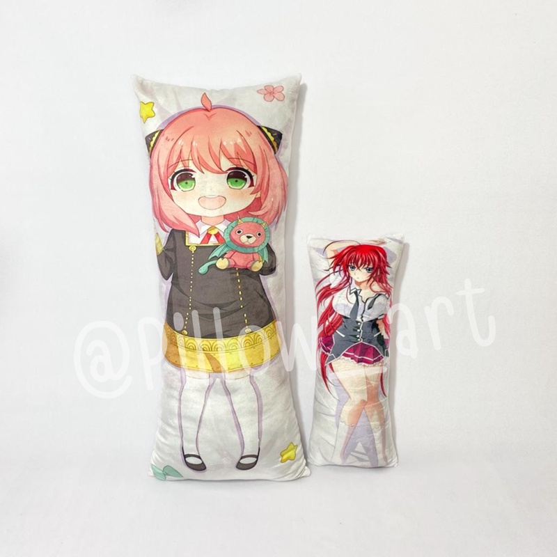 Pillowart - Bantal Custom Waifu Dakimakura Anime Mini 60 x 22 cm - ART032