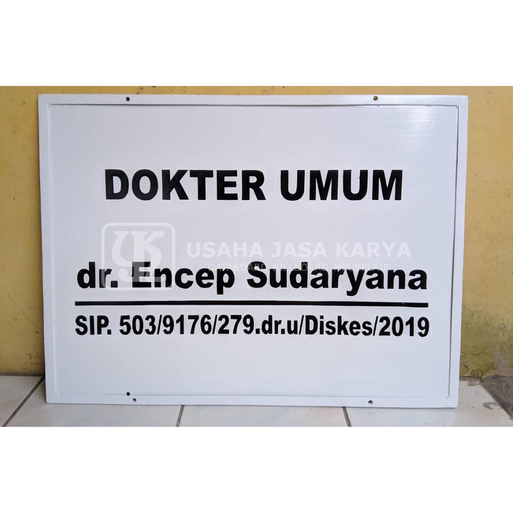 Jual Plang Dokter Umum Praktek Umum Papan Nama | Shopee Indonesia