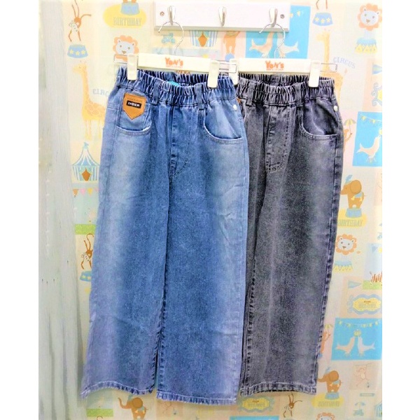 Celana Panjang Jeans Kulot Anak Perempuan MD8809