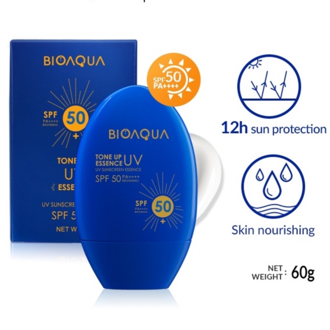 sunscreen bioaqua / sunscreen bioaqua spf 50 / sunscreen tone up essence