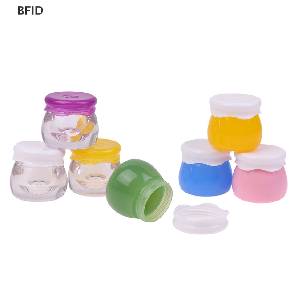 [BFID] 1pc Toples Selai Akrilik Transparan Botol Cream Wajah Wadah Bumbu Portable [ID]