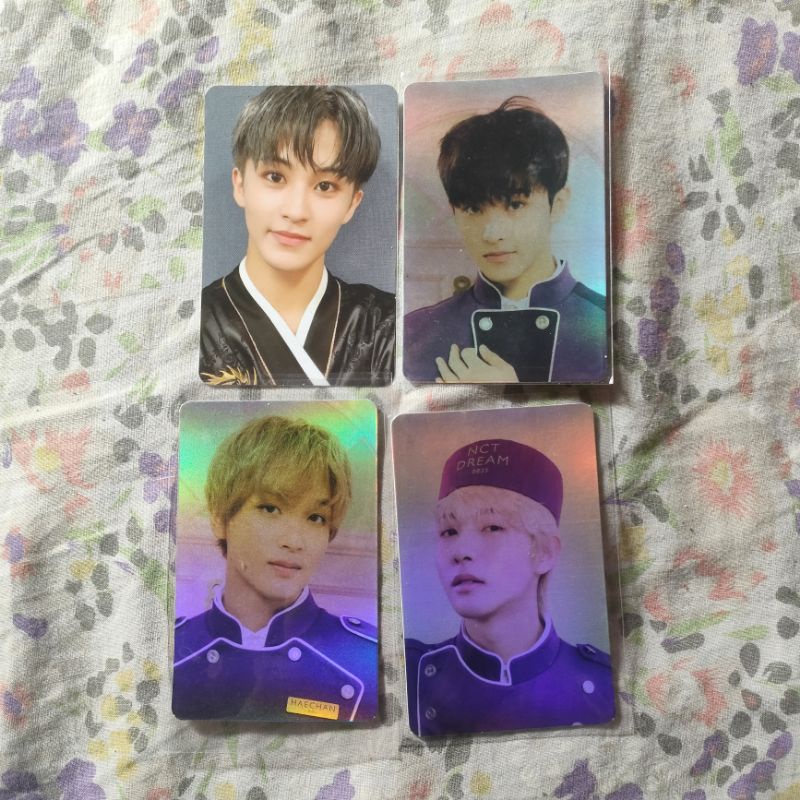 CLEARANCE SALE PHOTOCARD PC NCT DREAM 127 MARK HAECHAN RENJUN ACE KIT BENE ALADDIN SEASON GREETING 2