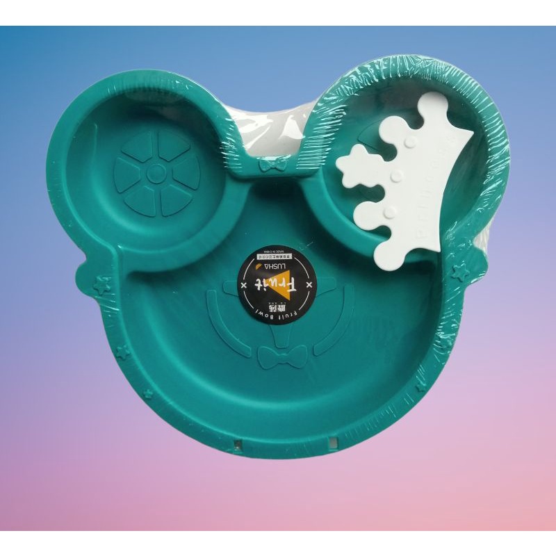 LUSHA Piring Makan Anak Lucu