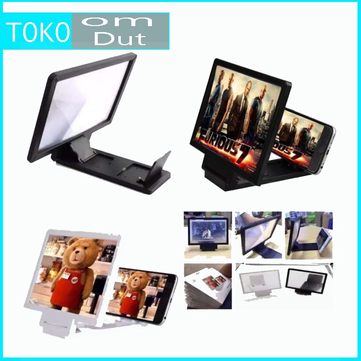 LENSA ALAT PEMBESAR LAYAR KACA HP HANDPHONE 3D
