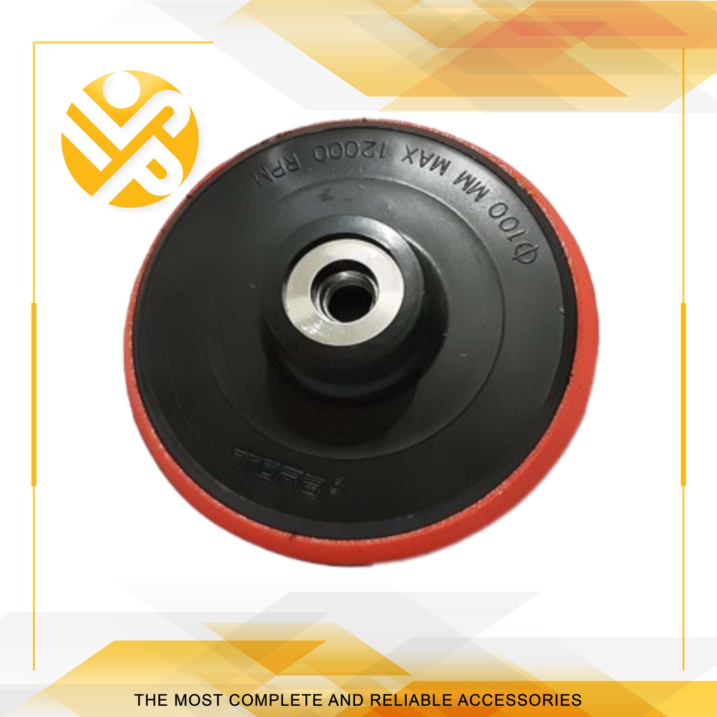 Tatakan Amplas Bulat Velcro Pad / Polishing Backing Gerinda Tangan