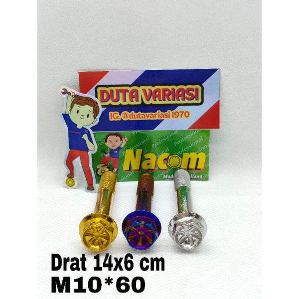 NACOM DV BAUT PROBOLT DRAT 14*6 cm (M10*60)