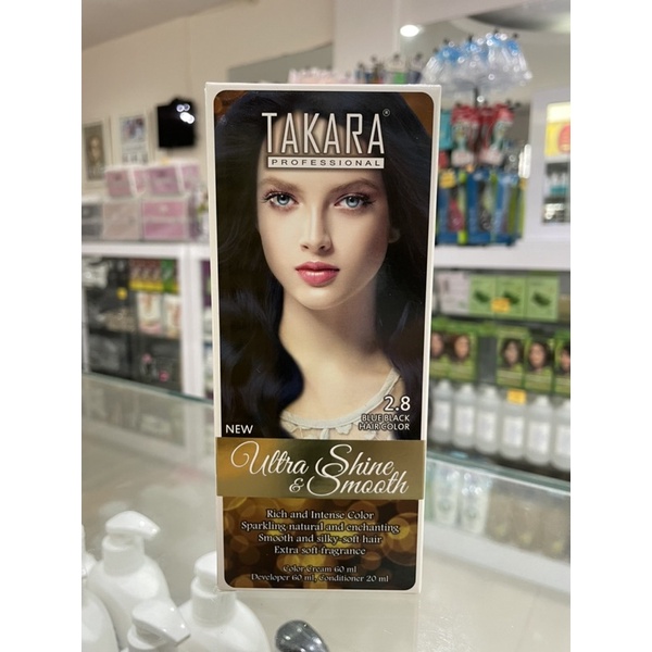 Takara Professional Ultra Shine &amp; Smooth 2.8 Blue Black Hair Color