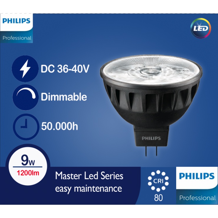 Philips Master Led MR16 9W 1200Lm