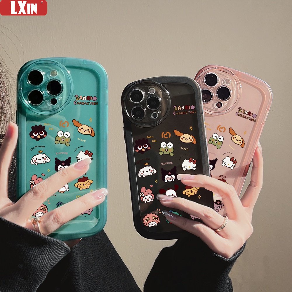 Case Sanrio Lucu VIVO Y22 Y35 Y16 Y22 Y21 Y30 Y33S Y11 2019 Y12 Y12i Y15 Y17 Y12S Y12A Y20 Y20S Y20i S1 Kartun Hewan Lembut Silikon Phone Case Cover