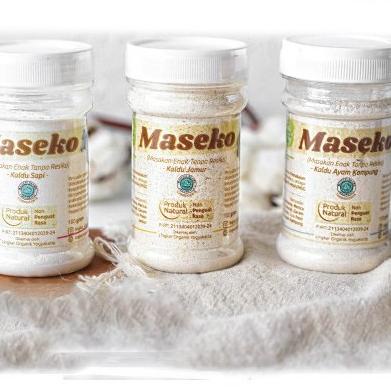 

FIA565 Maseko Kaldu organik BOTOL & REFILL 100gr Non MSG Lingkar Organik kaldu mpasi |||