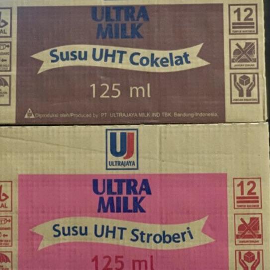 

○ Susu ULTRA MILK 125 ML ALL VARIAN / DUS ⅍