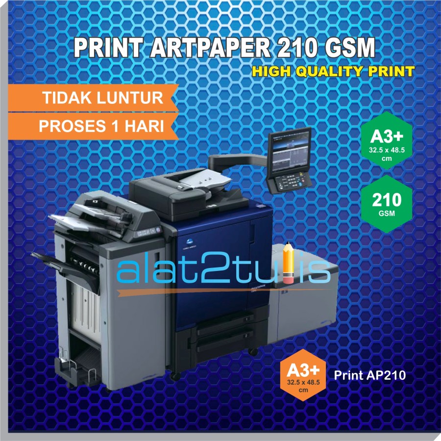 

Print A3 + warna cetak | AP210 artpaper 210 gsm