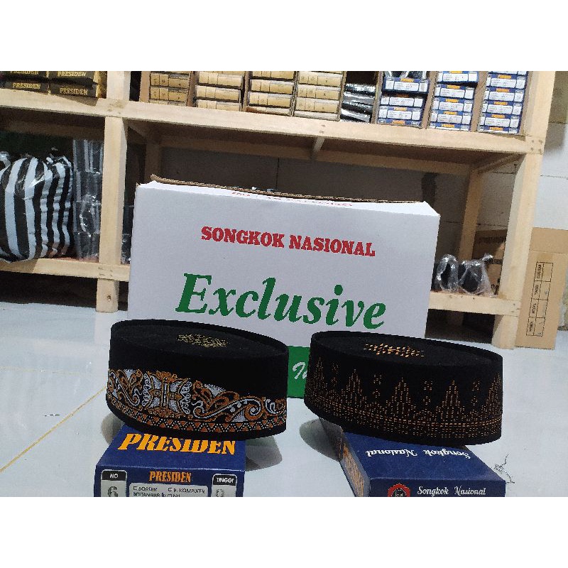 peci sablon batik / songkok sablon batik