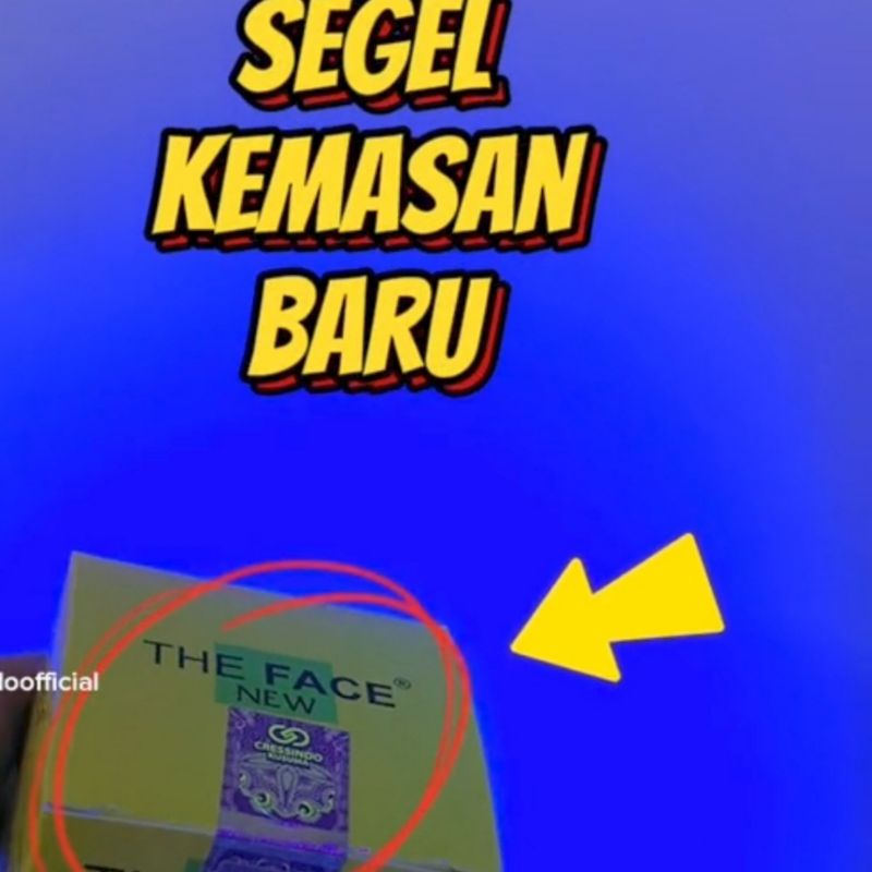 (The Face)Paket Krim Temulawak RESMI BPOM isi 5