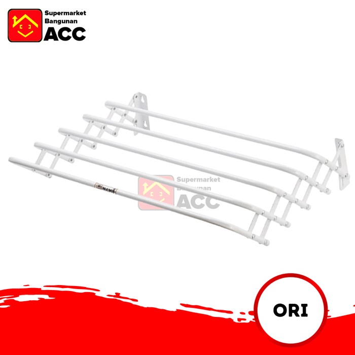 ;&;&;&;&] MAMI1 M 165 Wall Towel Rack 60cm/ Jemuran Handuk Tembok