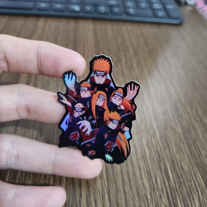 

Sticker Hologram Anime - PSH1393 - Naruto - Akatsuki