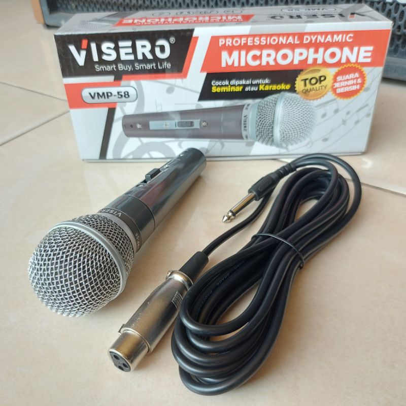 Mic Microphone Visero VMP-58 Mic Visero VMP 58